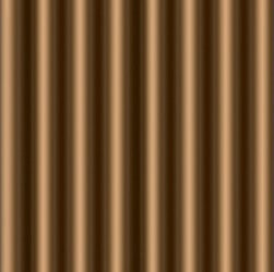 Copper Corrugated Panel
