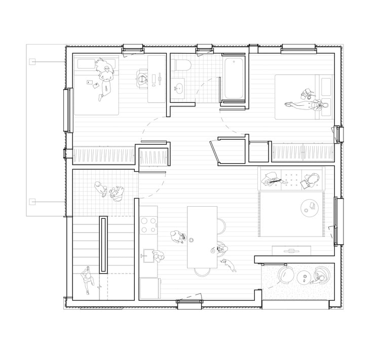 Typical Upper Floor Plan